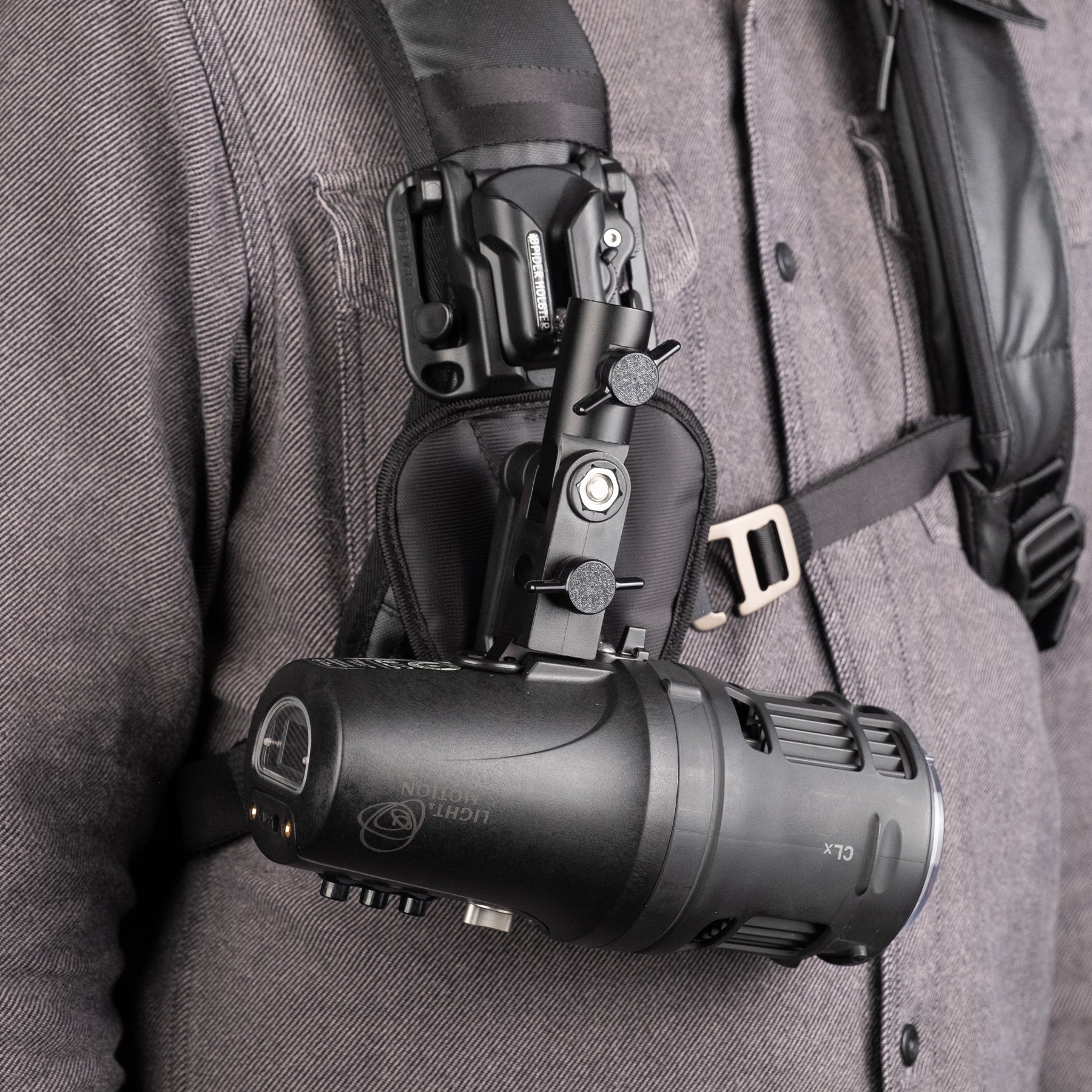 195LM: Spider-X Backpack Holster + Accessory Pin Kit