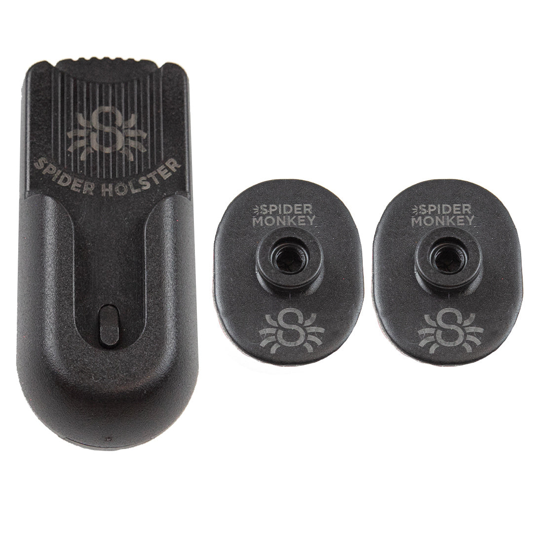 900: SpiderMonkey Kit - Accessory Clip + 2 Adhesive Accessory Tabs
